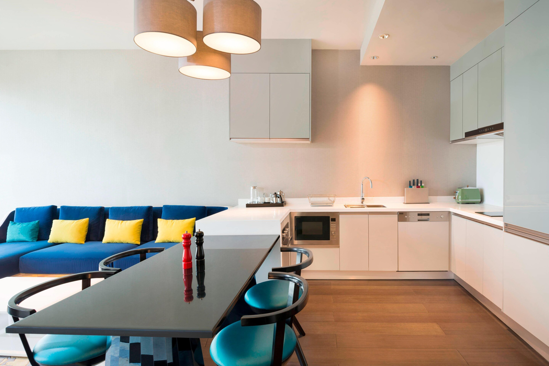 W Suzhou Hotel – Suzhou, China – Apartment Kitchen