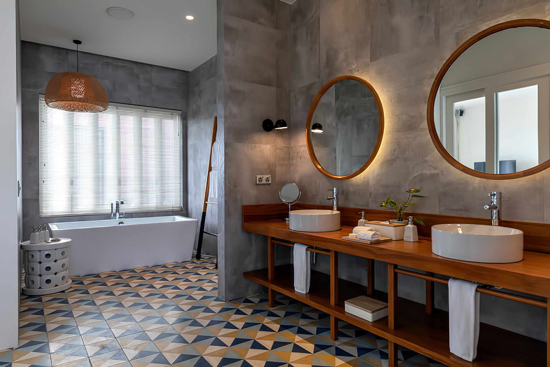 Amilla Fushi Resort and Residences – Baa Atoll, Maldives – Sunset Water Villa Bathroom
