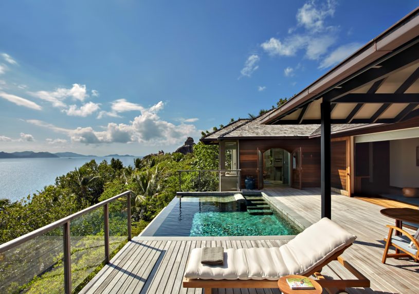 Six Senses Zil Pasyon Resort - Felicite Island, Seychelles - Panorama Pool Villa Deck