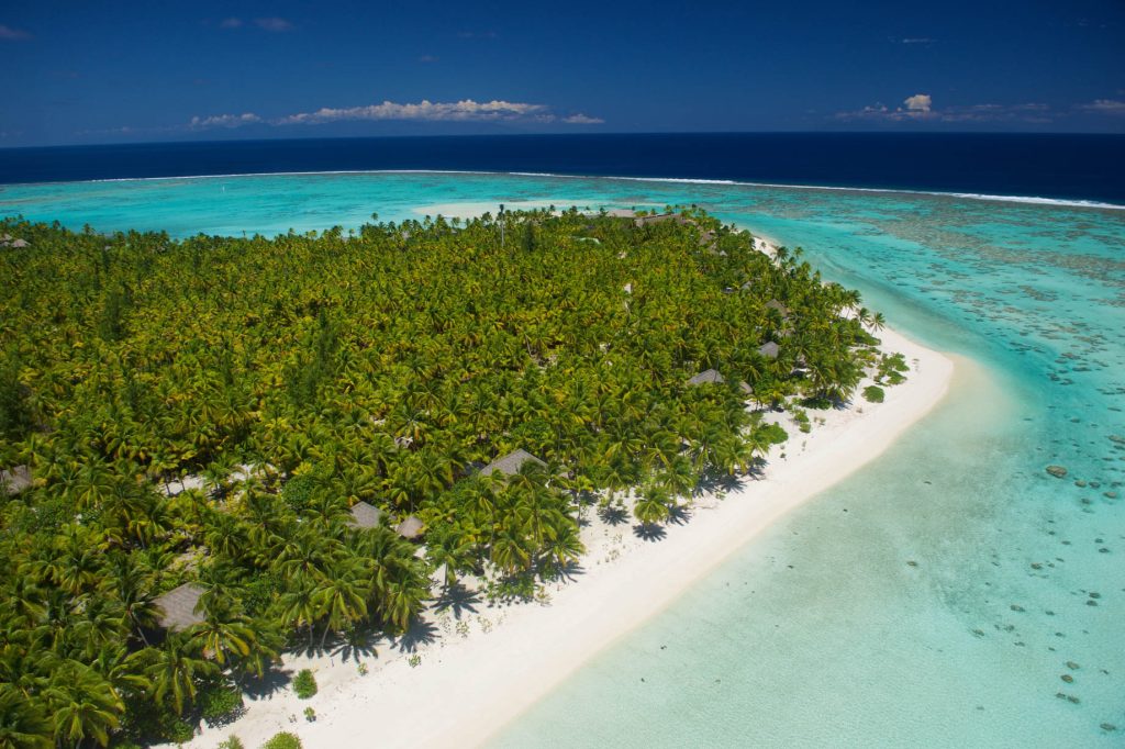 The Brando Resort - Tetiaroa Private Island, French Polynesia - Aerial Resort Villa View