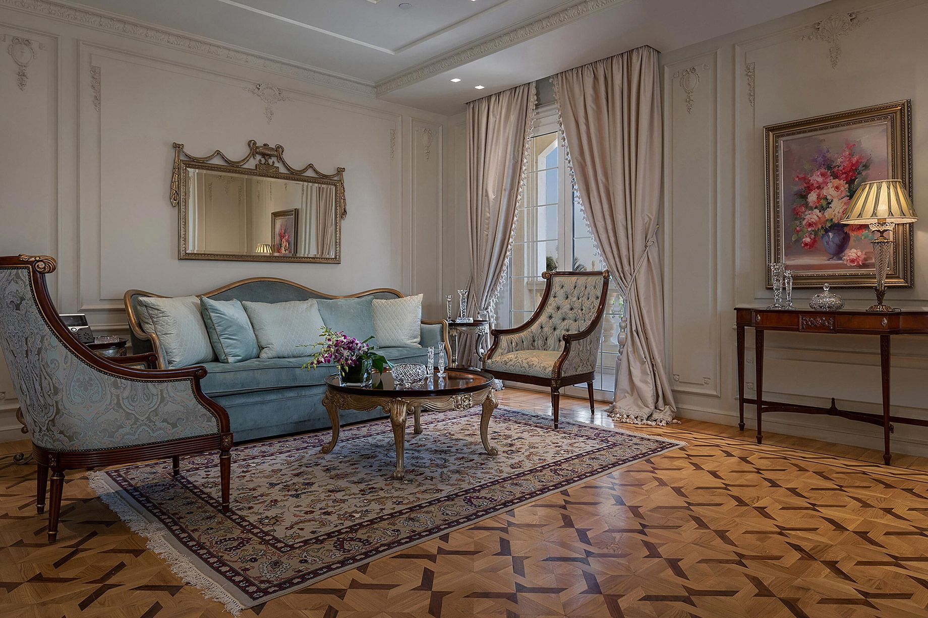 The St. Regis Almasa Hotel - Cairo, Egypt - Villa Living Area
