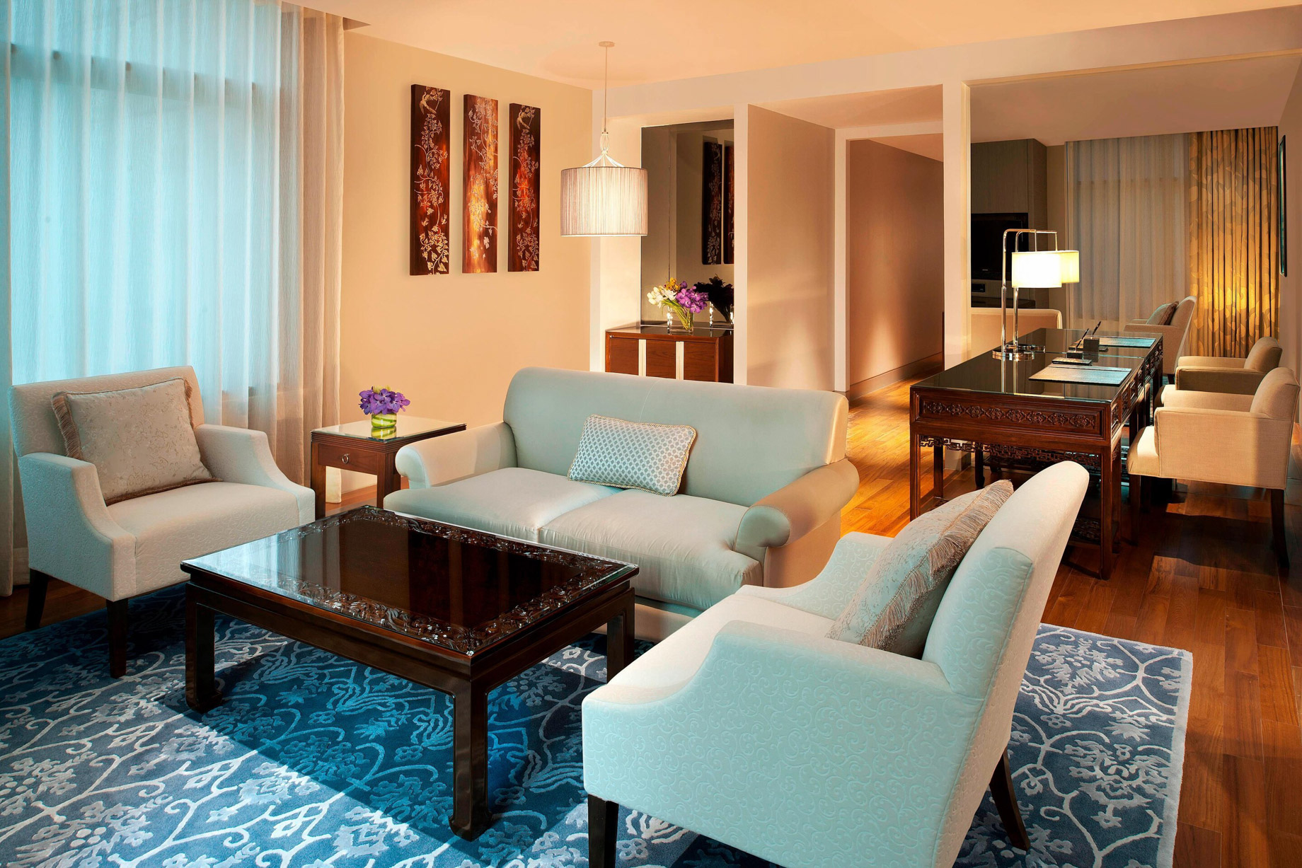 The St. Regis Bangkok Hotel - Bangkok, Thailand - Metropolitan Suite Living Room