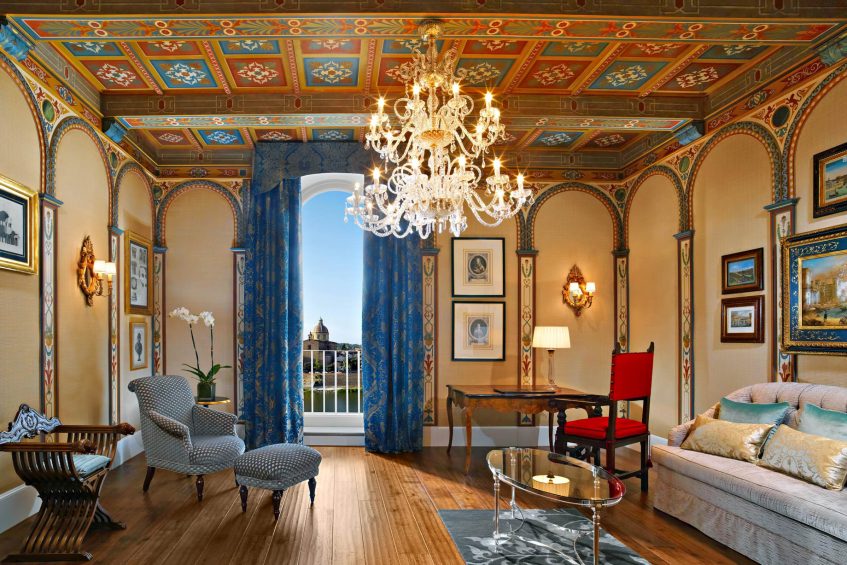 The St. Regis Florence Hotel - Florence, Italy - Royal Suite Gioconda Living Room