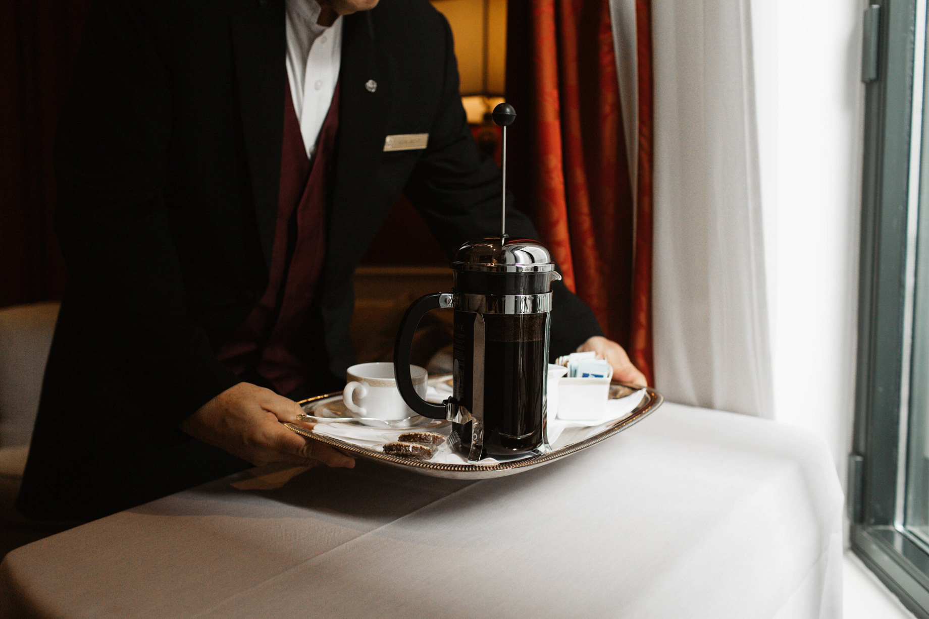 The St. Regis New York Hotel – New York, NY, USA – Butler Coffee Service
