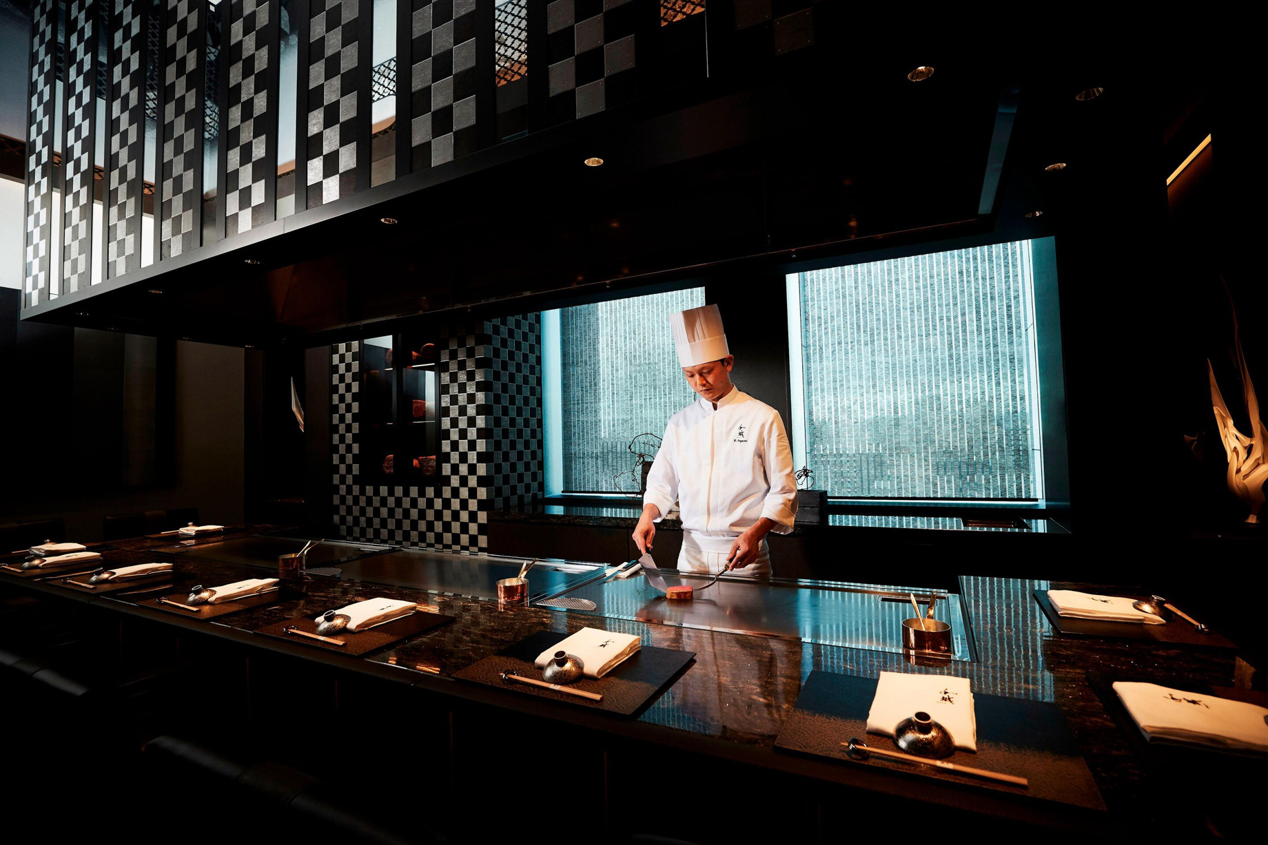 The St. Regis Osaka Hotel – Osaka, Japan – Teppanyaki Restaurant WAJO Chef Yutaka Nogami