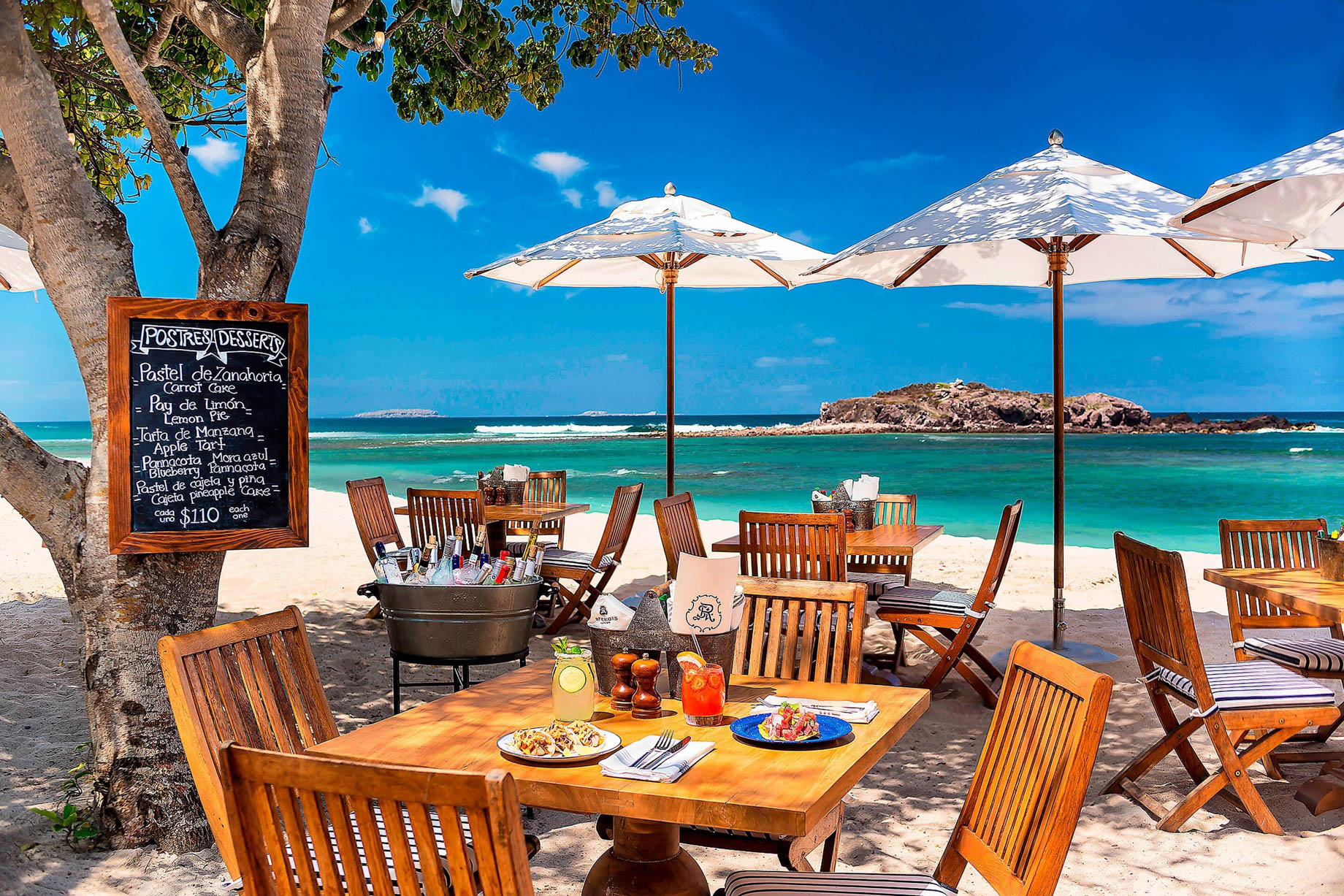 The St. Regis Punta Mita Resort – Nayarit, Mexico – Mita Mary Boat Beachfront Bistro
