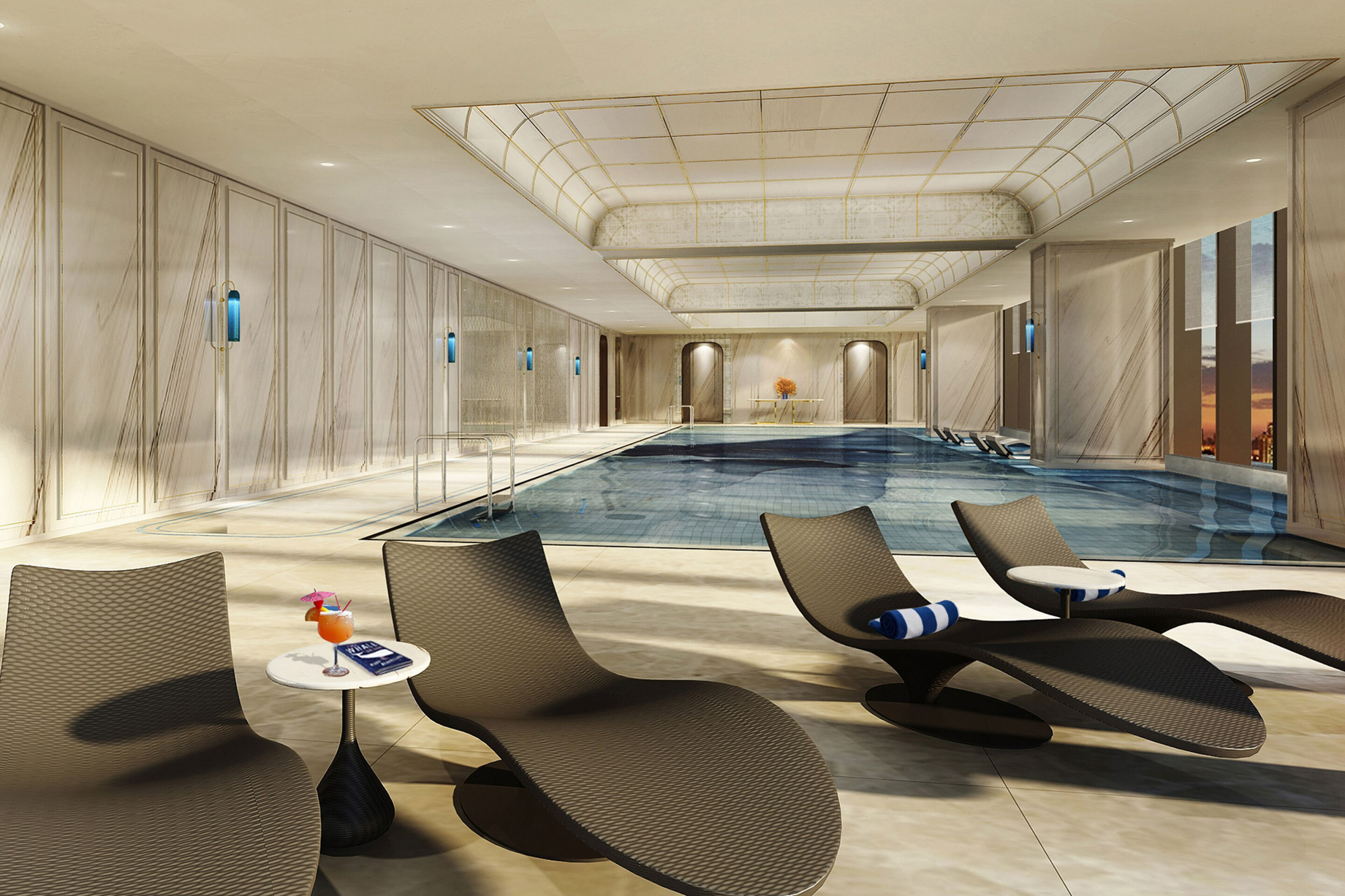 The St. Regis Qingdao Hotel – Qingdao, Shandong, China – Infinity Pool