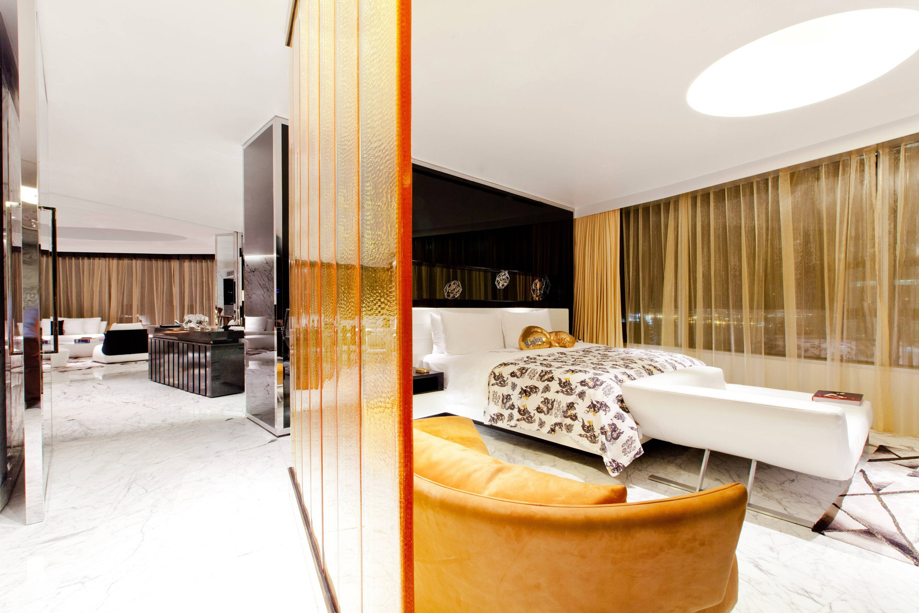 W Bangkok Hotel – Bangkok, Thailand – Extreme Wow Suite Living Area