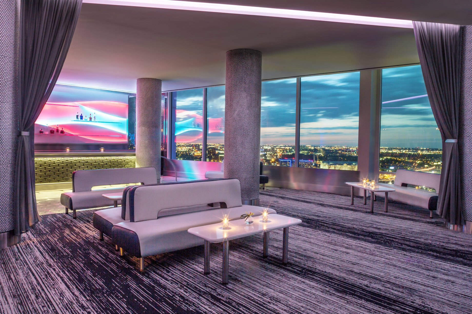 W Dallas Victory Hotel – Dallas, TX, USA – Altitude VIP Bar View