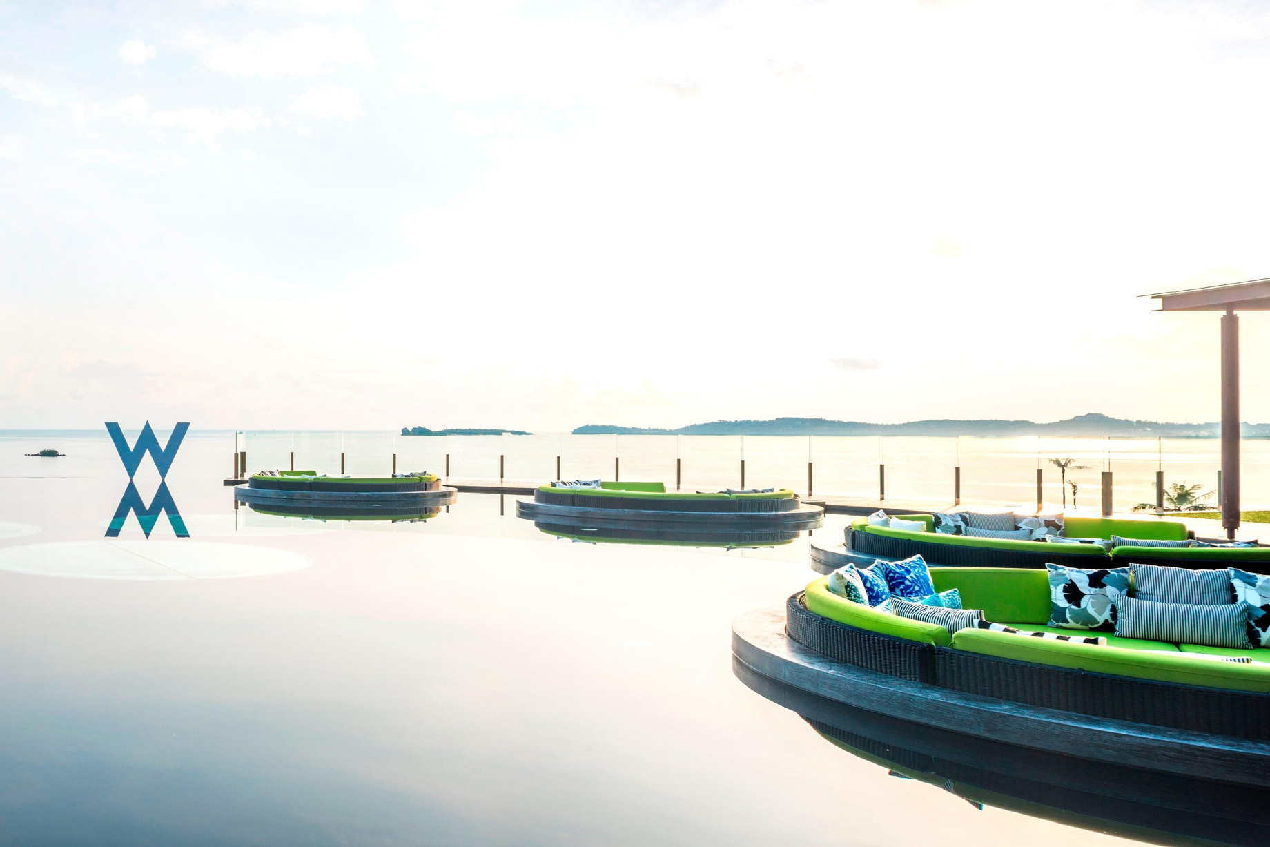 W Koh Samui Resort – Thailand – W Lounge Reflection Pond