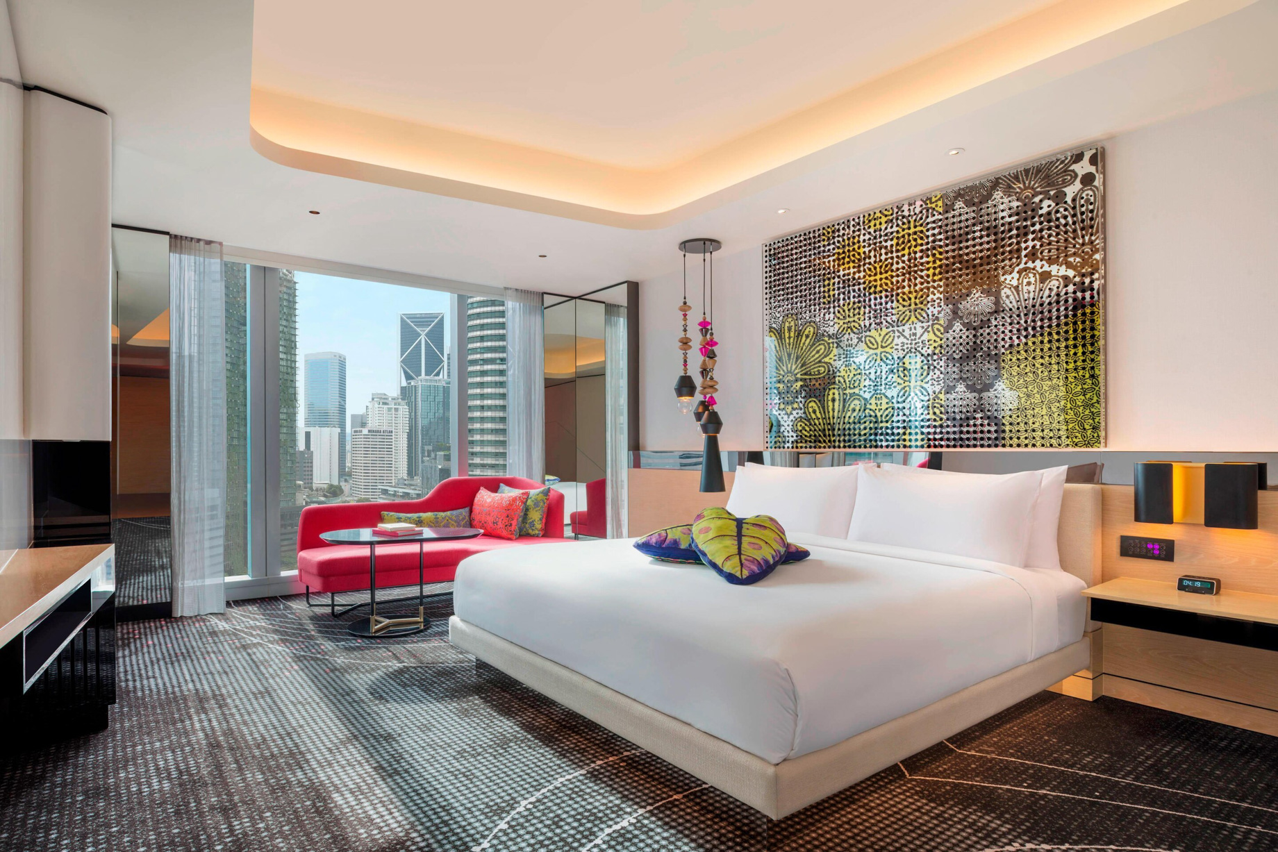 W Kuala Lumpur Hotel – Kuala Lumpur, Malaysia – Spectacular Guest Room_