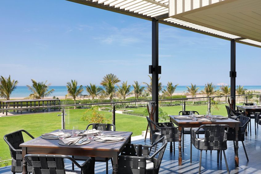 W Muscat Resort - Muscat, Oman - CHAR Restaurant Outdoor Patio