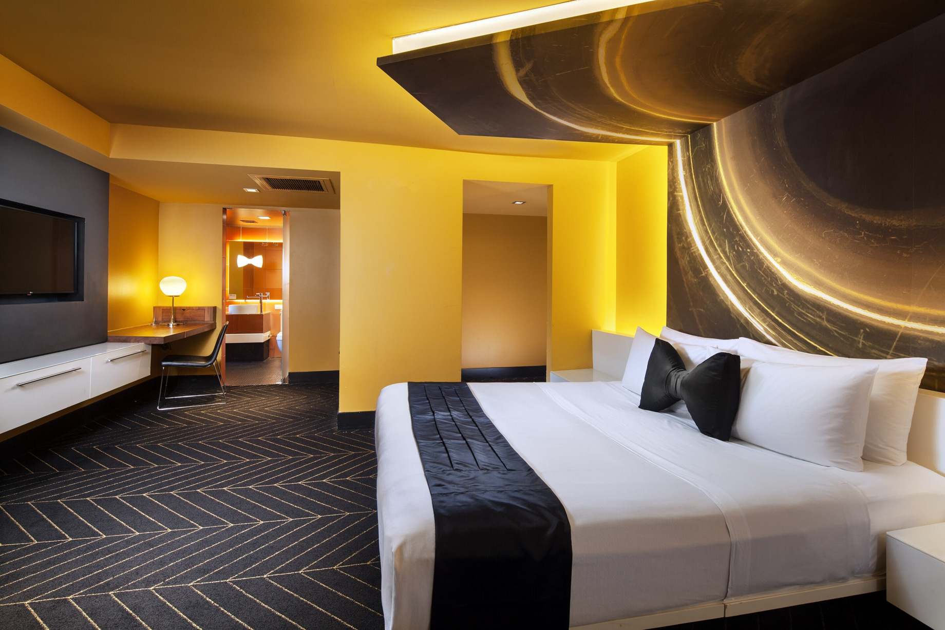 W New Orleans French Quarter Hotel - New Orleans, LA, USA - Spectacular Guest Room