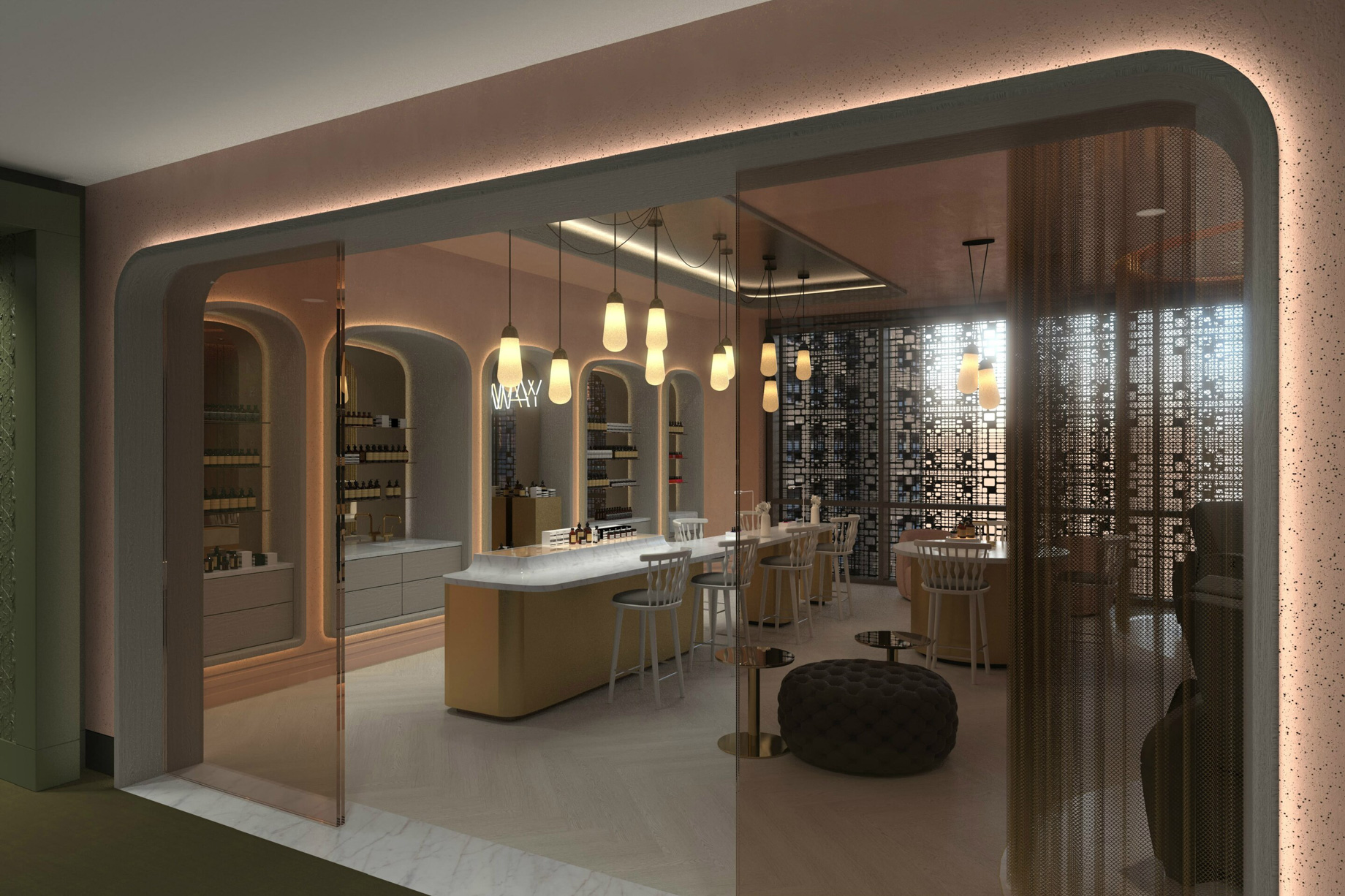 W Philadelphia Hotel - Philadelphia, PA, USA - AWAY Spa Design