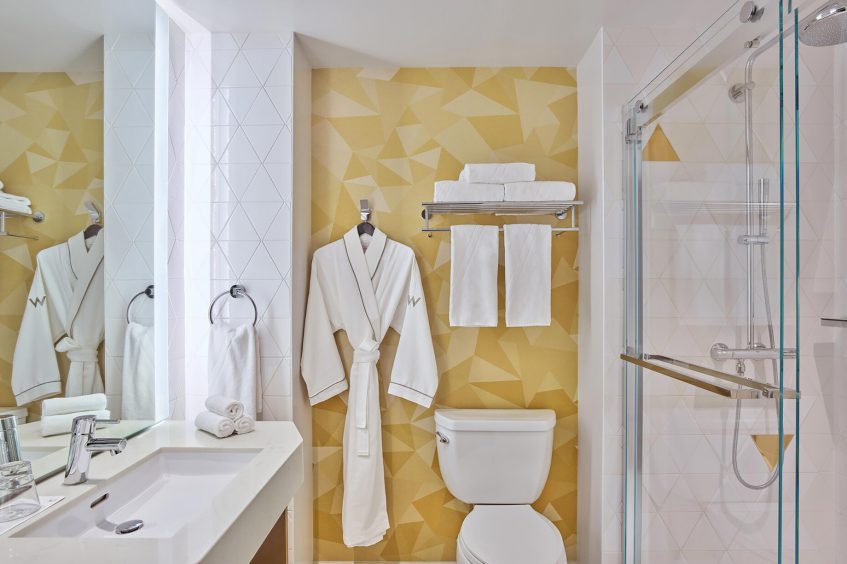 W San Francisco Hotel - San Francisco, CA, USA - Guest Bathroom