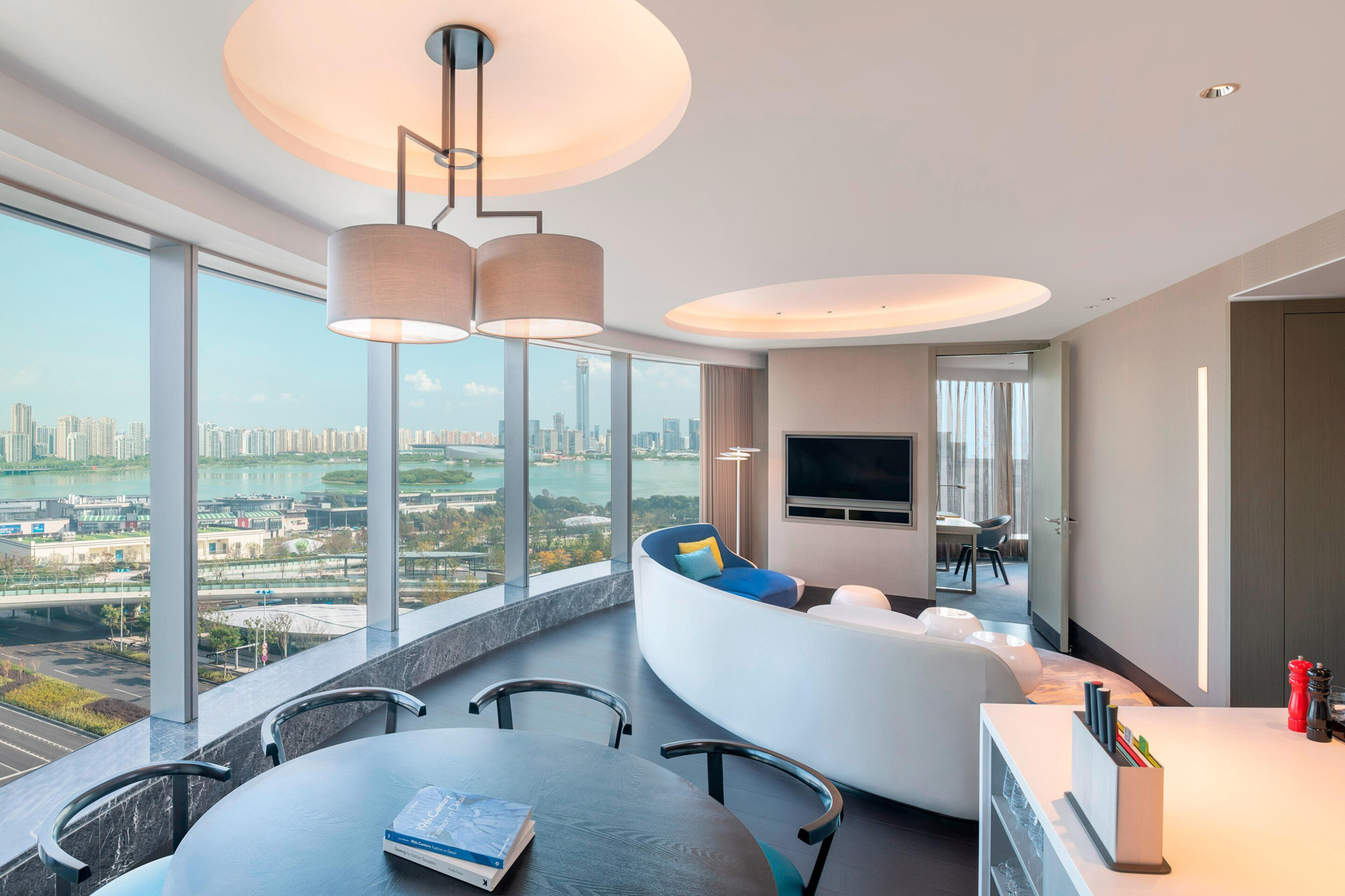W Suzhou Hotel – Suzhou, China – Apartment Living Room View