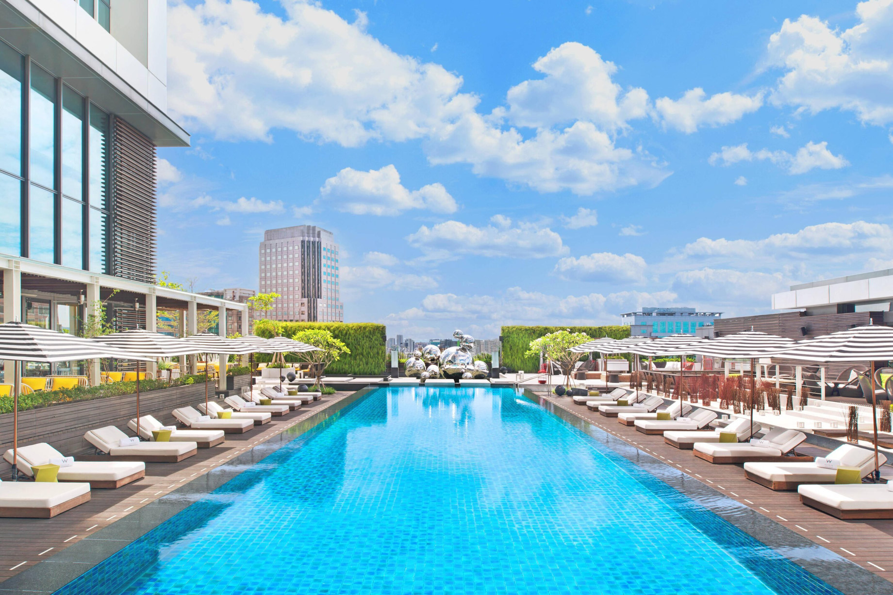 W Taipei Hotel – Taipei, Taiwan – WET Swimming Pool