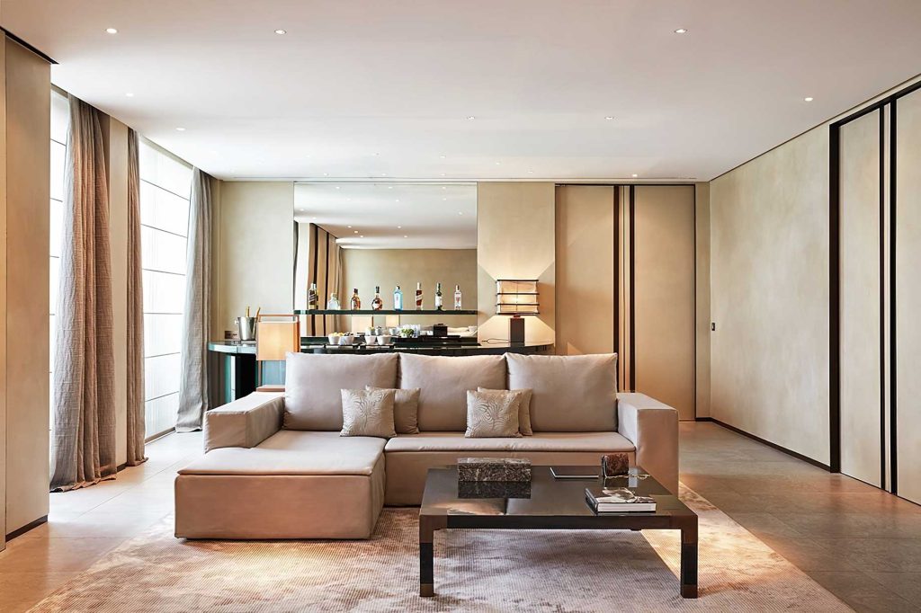 028 - Armani Hotel Milano - Milan, Italy - Armani Presidential Suite Living Room