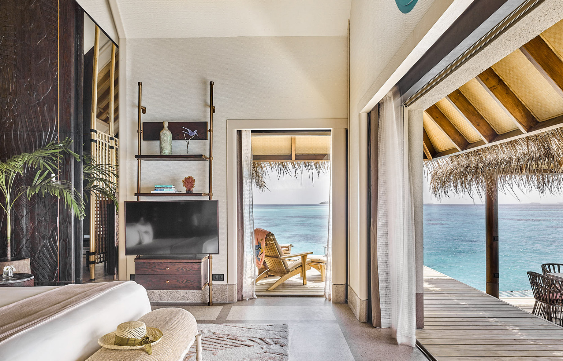 JOALI Maldives Resort - Muravandhoo Island, Maldives - Water Villa Master Bedroom