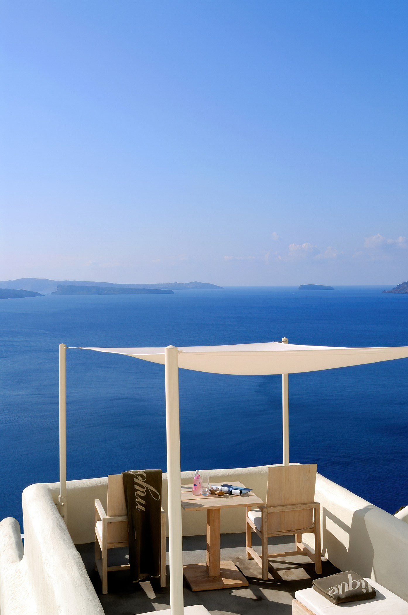 Mystique Hotel Santorini – Oia, Santorini Island, Greece – Clifftop Balcony Ocean View