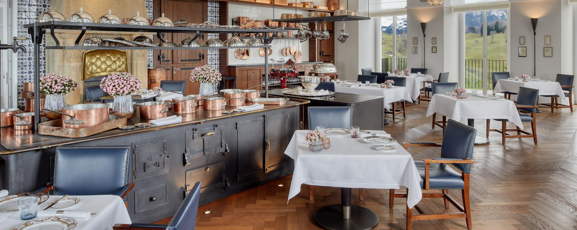 Palace Hotel - Burgenstock Hotels & Resort - Obburgen, Switzerland - Ritzcoffier Restaurant