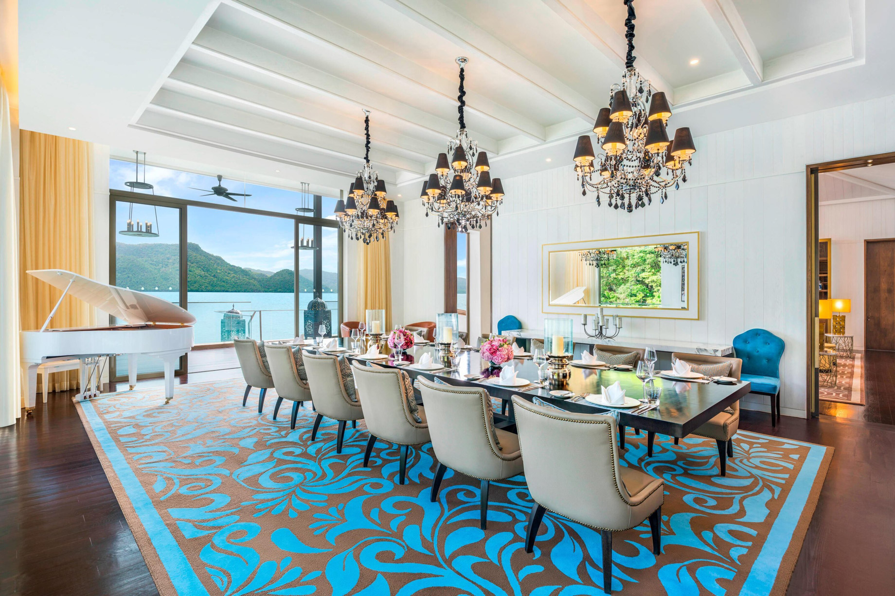 The St. Regis Langkawi Resort – Langkawi, Malaysia – Sunset Royal Villa Dining Room