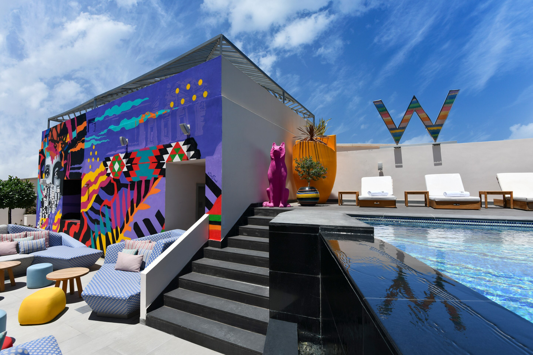 W Amman Hotel – Amman, Jordan – WET Outdoor Heated Pool