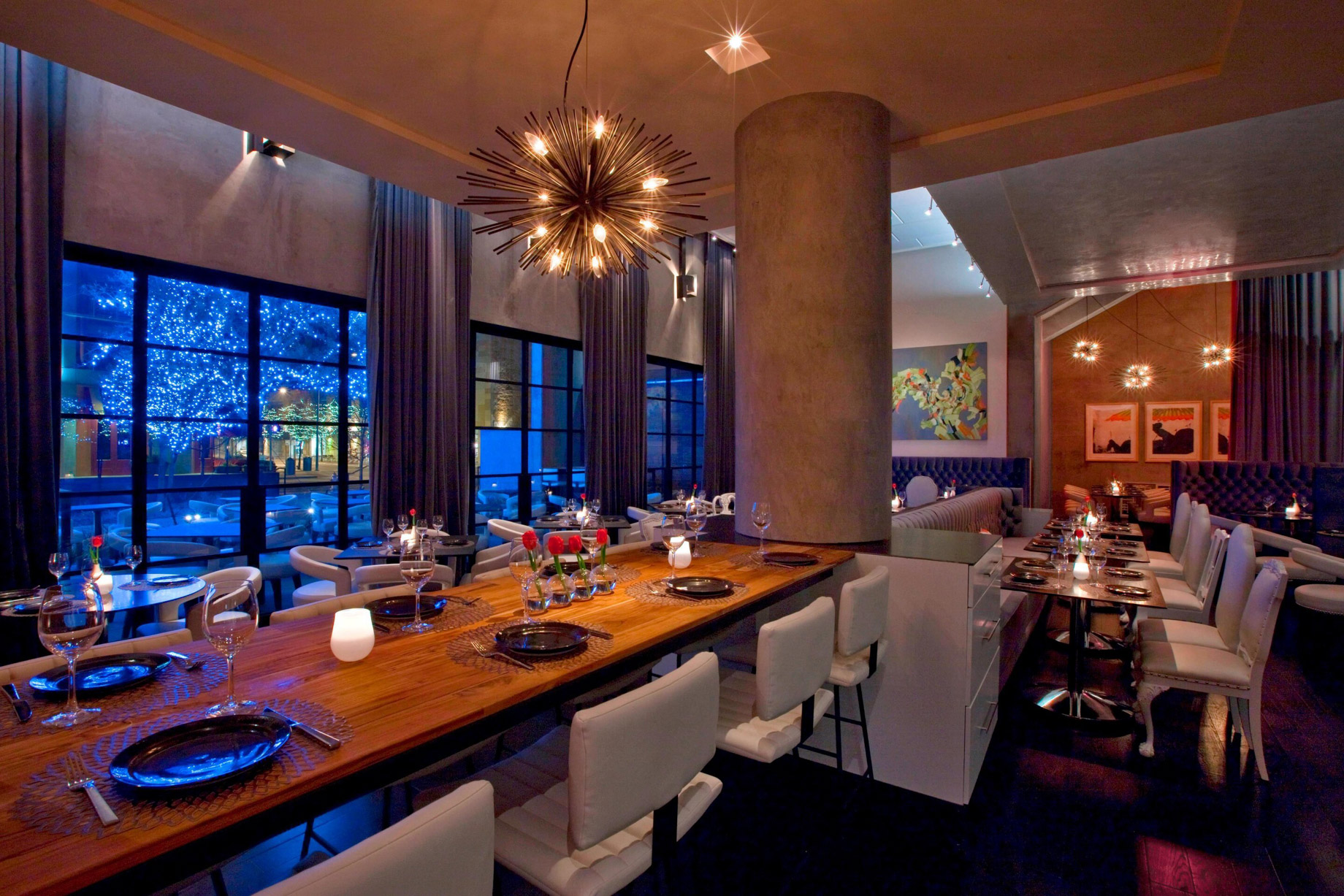 W Austin Hotel - Austin, TX, USA - Dining Room