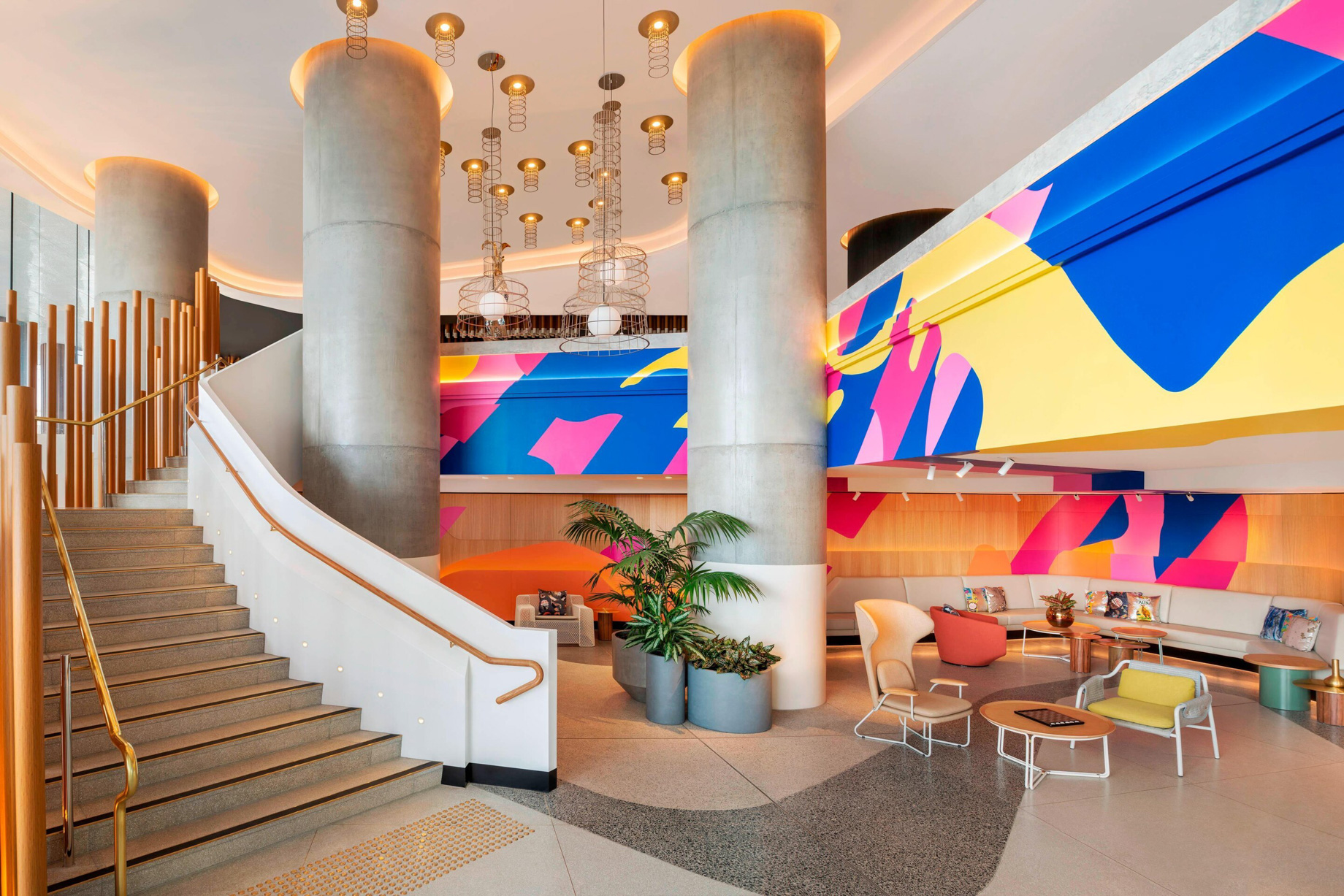 W Brisbane Hotel - Brisbane, Australia - Lobby Arrival Area