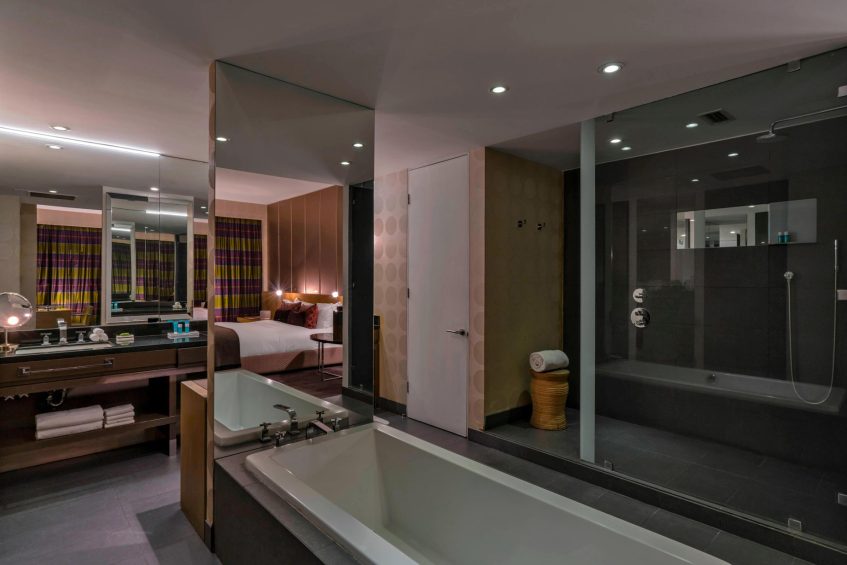 W Santiago Hotel - Santiago, Chile - Fantastic Suite Bathroom