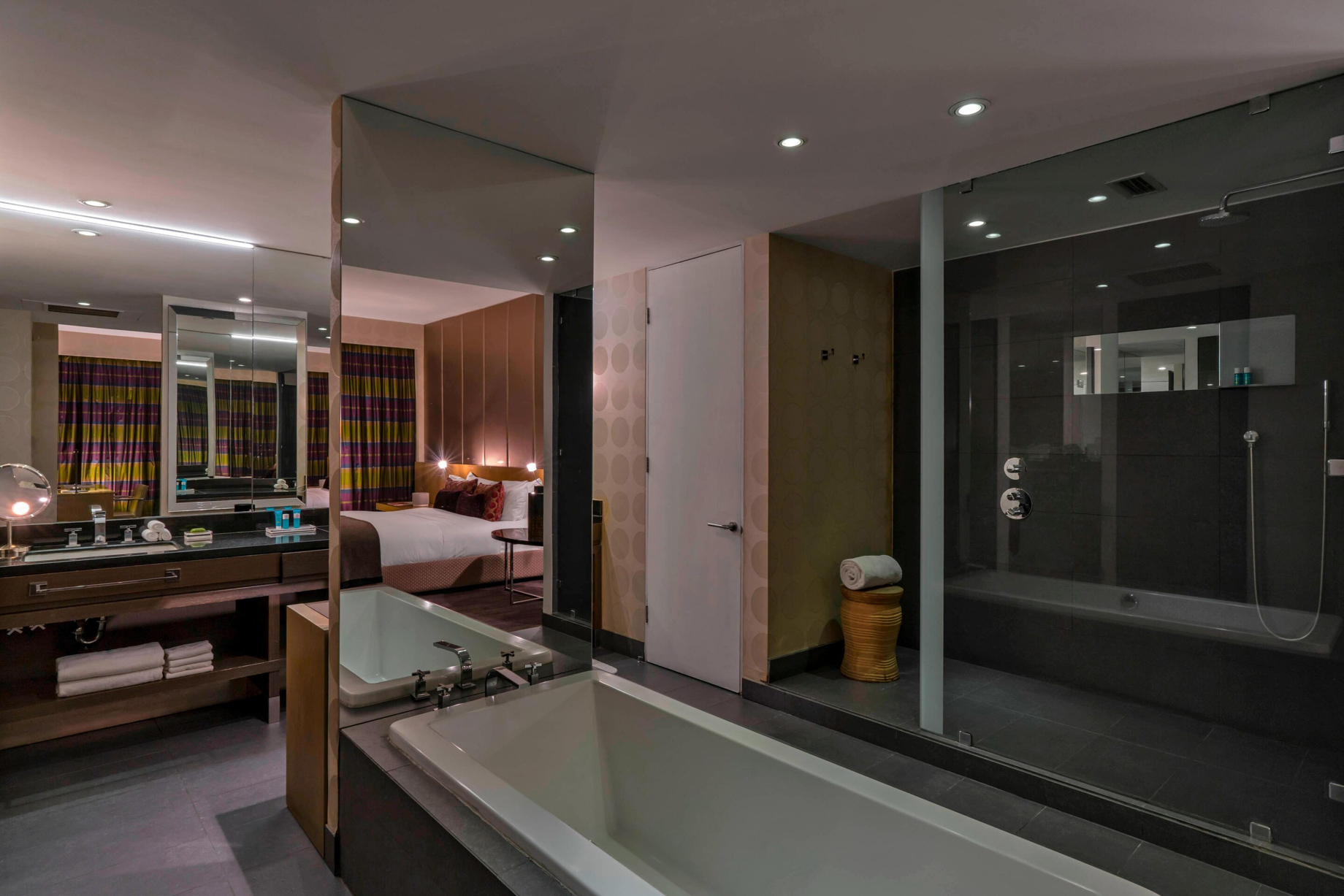 W Santiago Hotel – Santiago, Chile – Fantastic Suite Bathroom