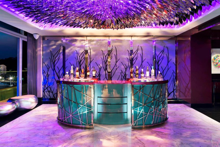 W Singapore Sentosa Cove Hotel - Singapore - Extreme WOW Suite Bar