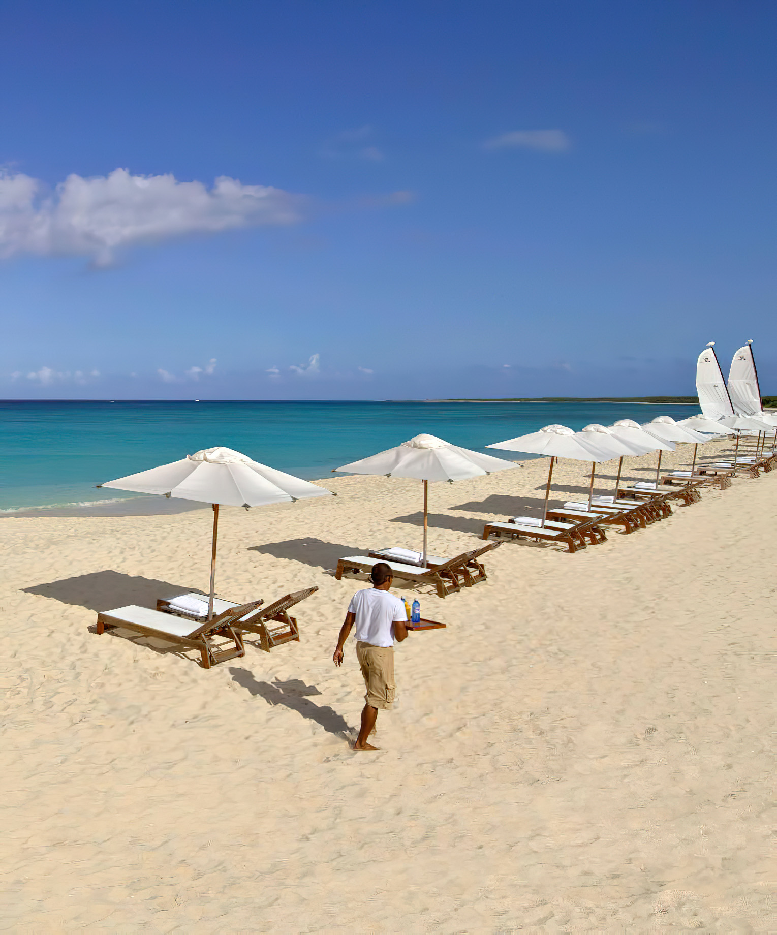 Amanyara Resort – Providenciales, Turks and Caicos Islands – Private Beach Chair Service