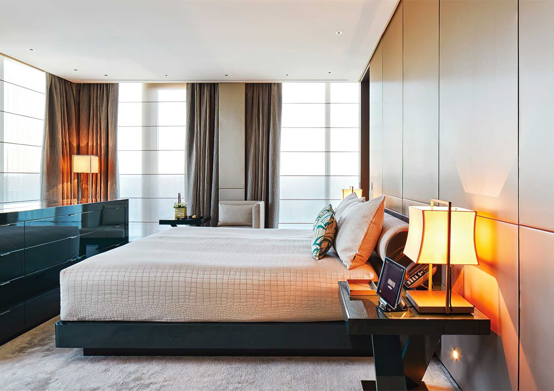 029 – Armani Hotel Milano – Milan, Italy – Armani Milano Suite Bedroom