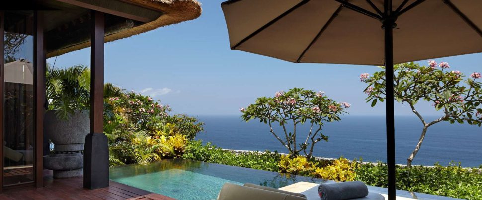 Bvlgari Resort Bali - Uluwatu, Bali, Indonesia - Ocean Cliff Villa Pool Deck Ocean View