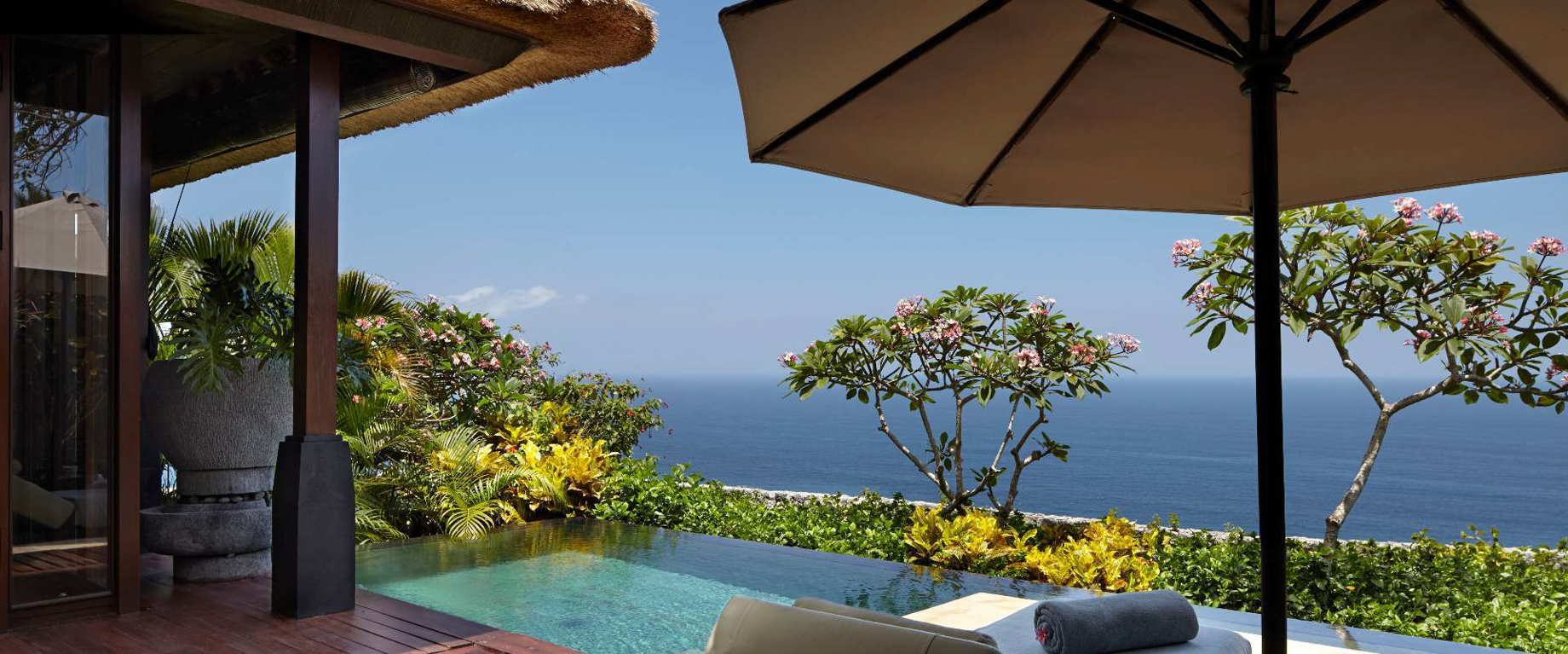 Bvlgari Resort Bali – Uluwatu, Bali, Indonesia – Ocean Cliff Villa Pool Deck Ocean View