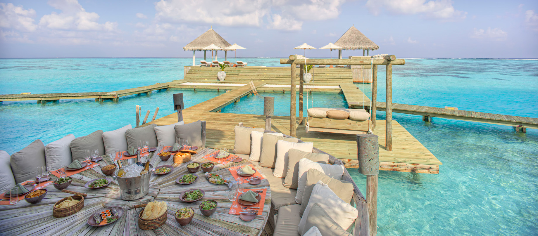 Gili Lankanfushi Resort - North Male Atoll, Maldives - The Private Reserve Outdoor Terrace Area