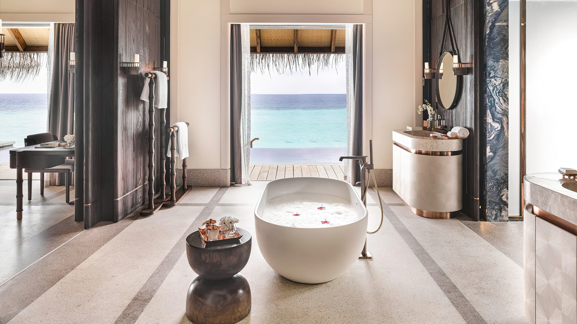JOALI Maldives Resort - Muravandhoo Island, Maldives - Water Villa Master Bathroom