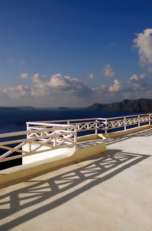 Mystique Hotel Santorini – Oia, Santorini Island, Greece - Exterior Walkway Railing