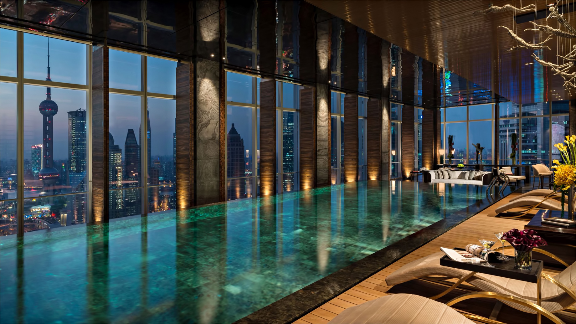 Regent Shanghai Pudong Hotel – Shanghai, China – Tower Infinity Pool