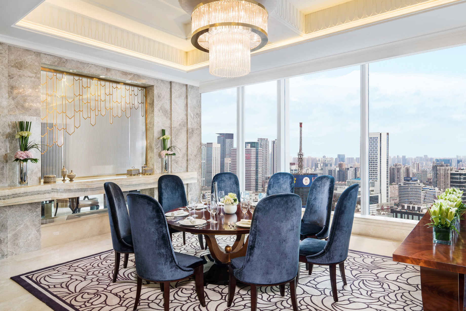 The St. Regis Chengdu Hotel – Chengdu, Sichuan, China – Presidential Suite Dining Area