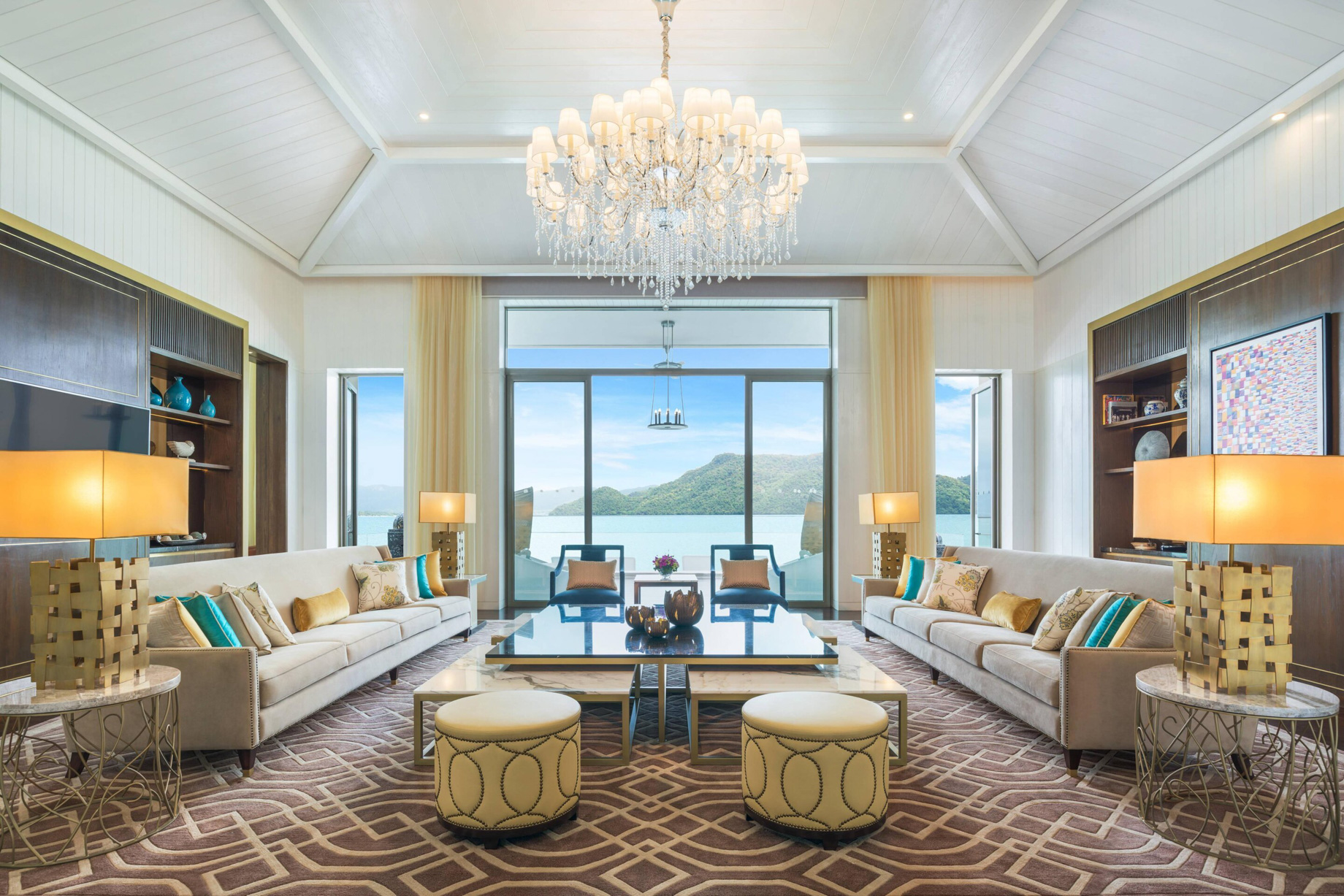 The St. Regis Langkawi Resort – Langkawi, Malaysia – Sunset Royal Villa Living Room