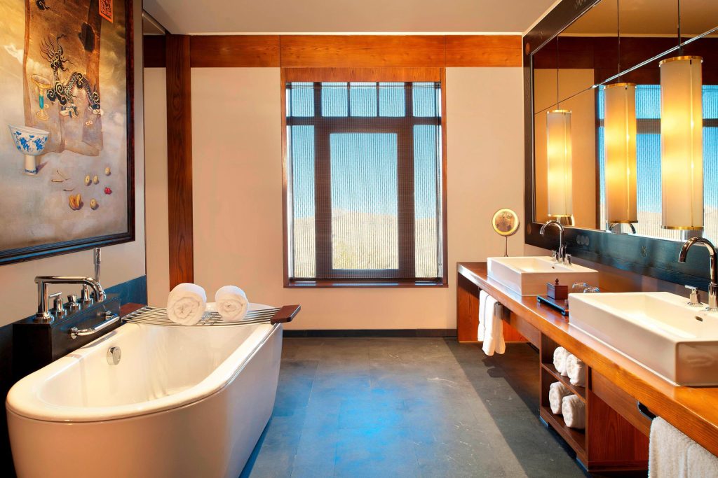 The St. Regis Lhasa Resort - Lhasa, Xizang, China - Deluxe Bathroom