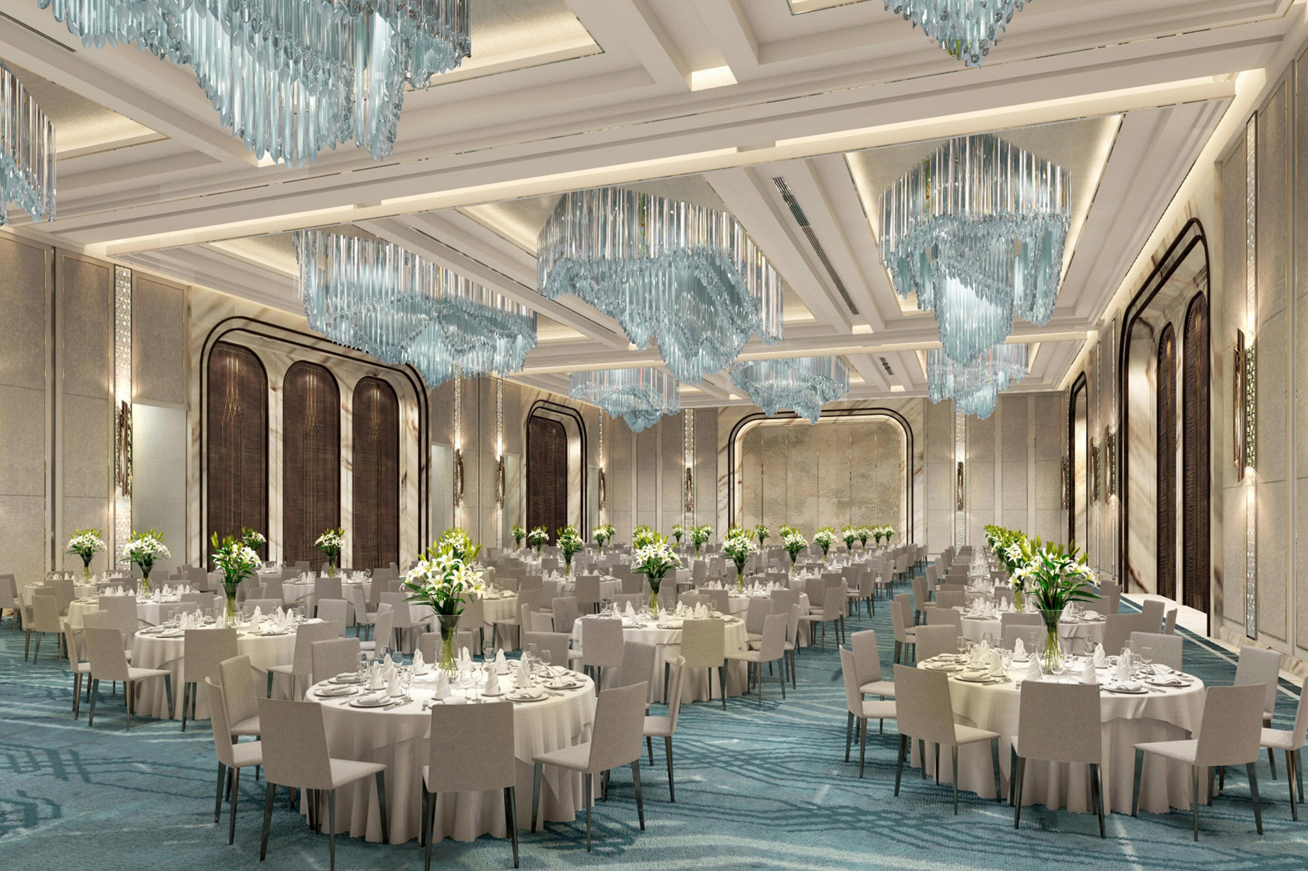 The St. Regis Qingdao Hotel – Qingdao, Shandong, China – Astor Ballroom