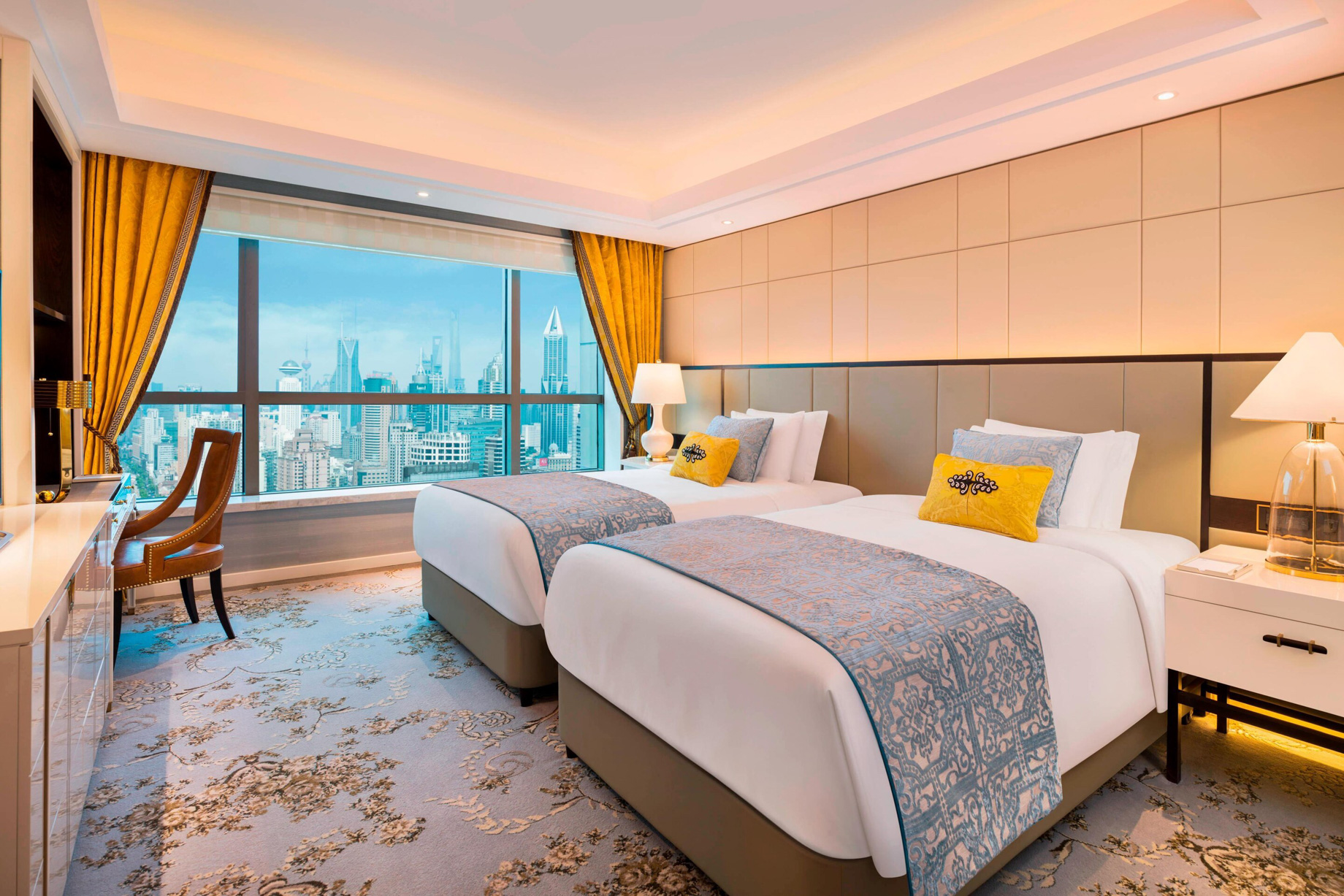 The St. Regis Shanghai Jingan Hotel – Shanghai, China – Deluxe Guest Room Twin