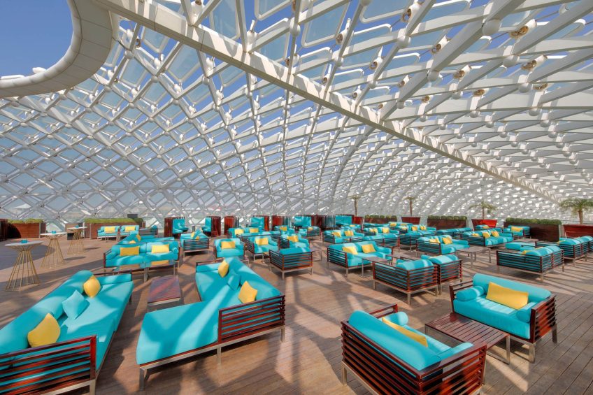 W Abu Dhabi Yas Island Hotel - Abu Dhabi, UAE - WET Deck Lounge