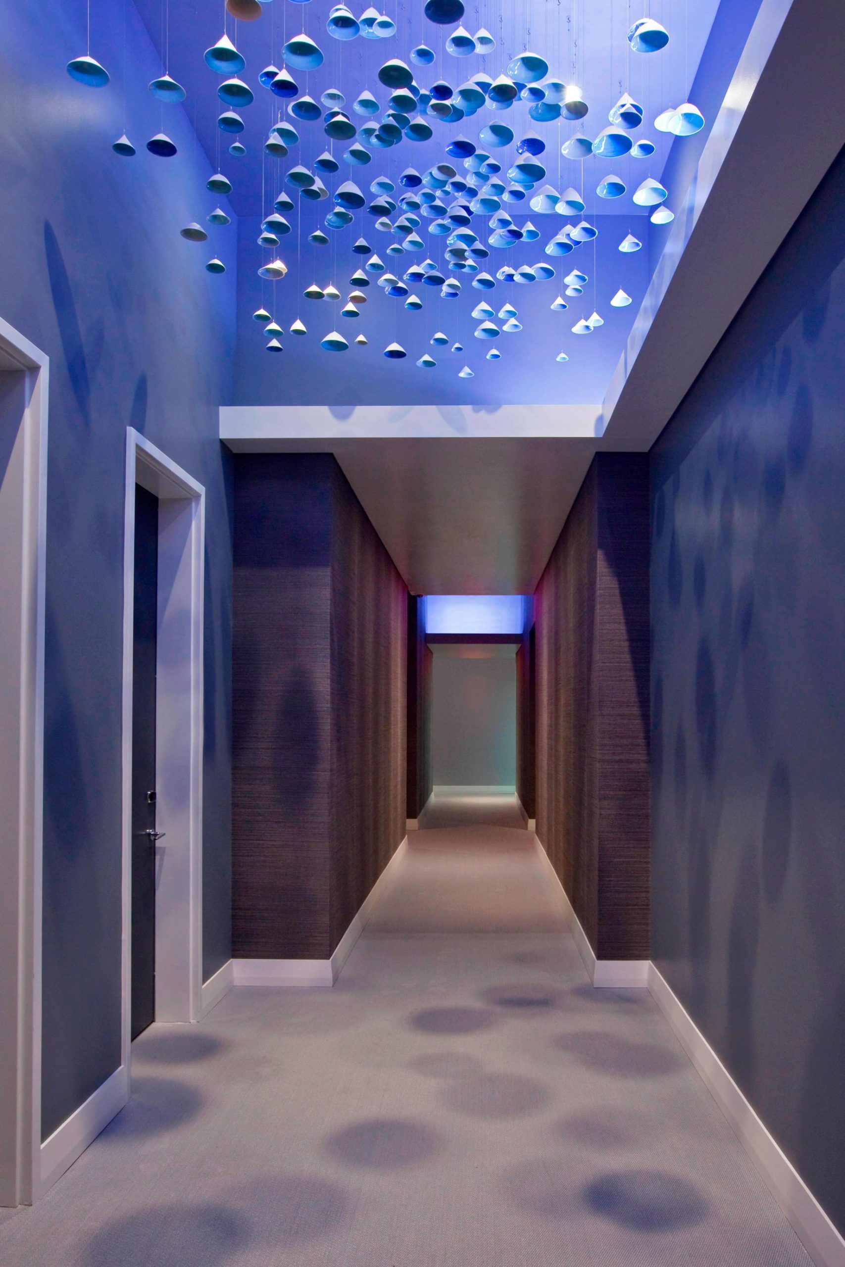 W Austin Hotel – Austin, TX, USA – Hallway
