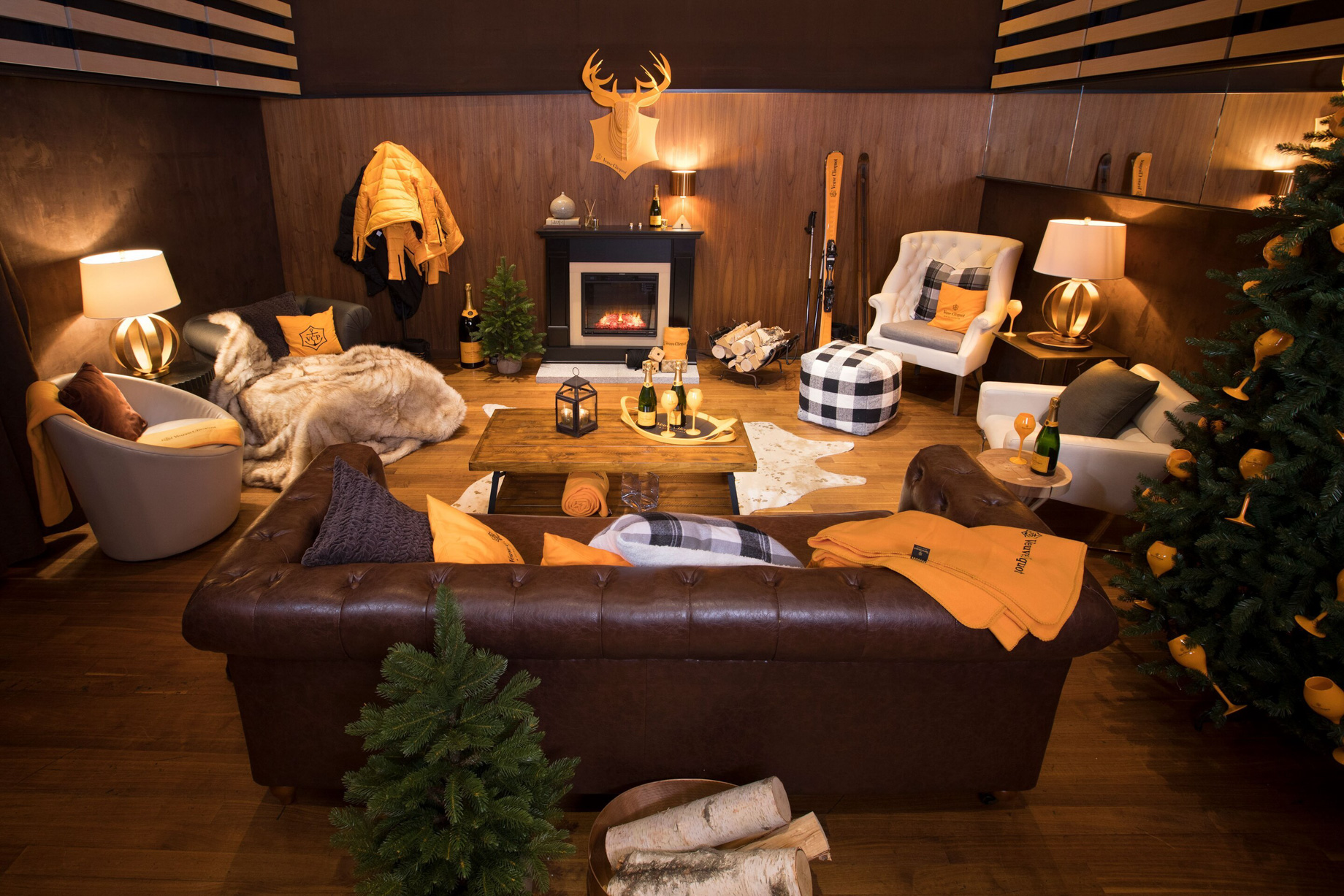 W Boston Hotel – Boston, MA, USA – Veuve Clicquot Ski Chalet