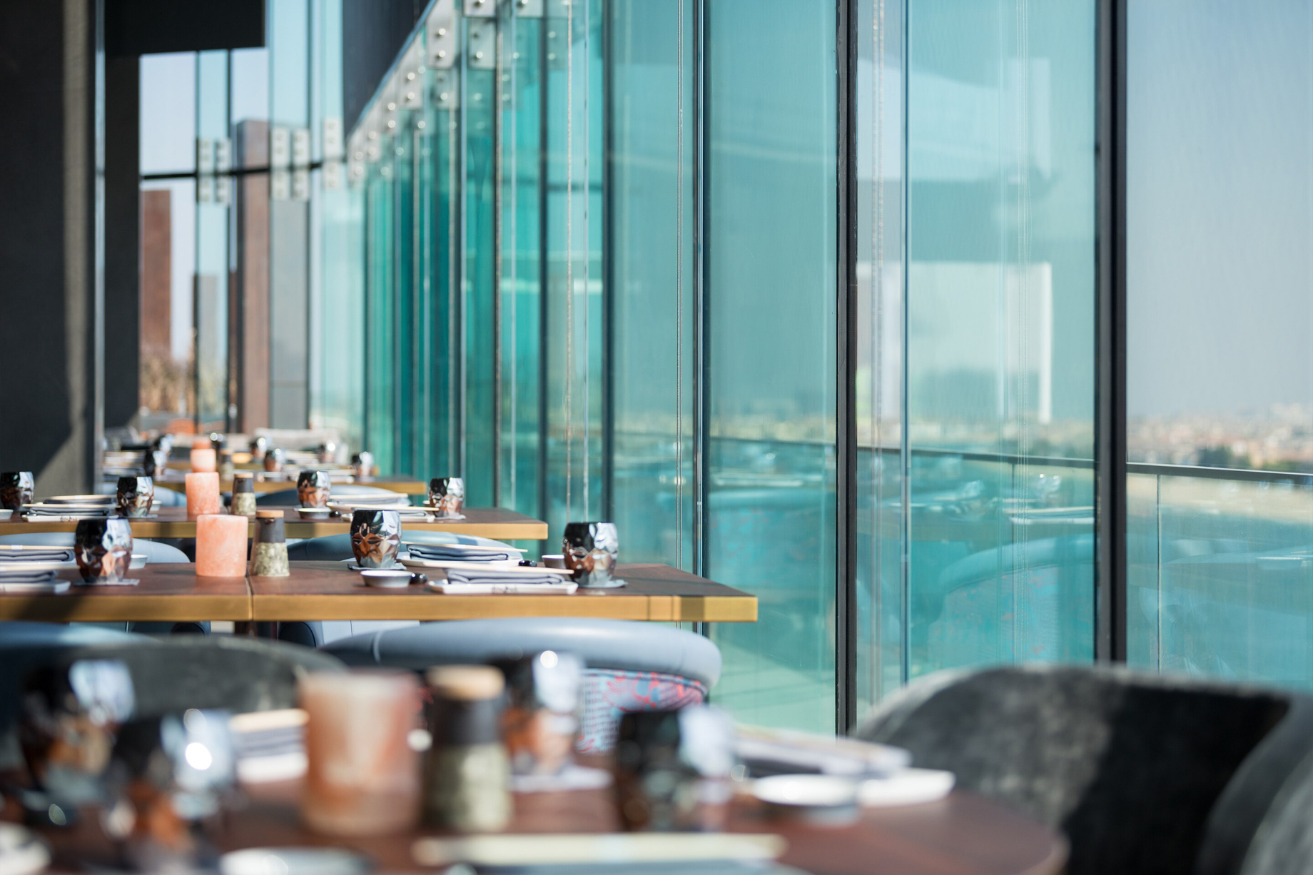 W Dubai The Palm Resort - Dubai, UAE - Akira Back Restaurant View