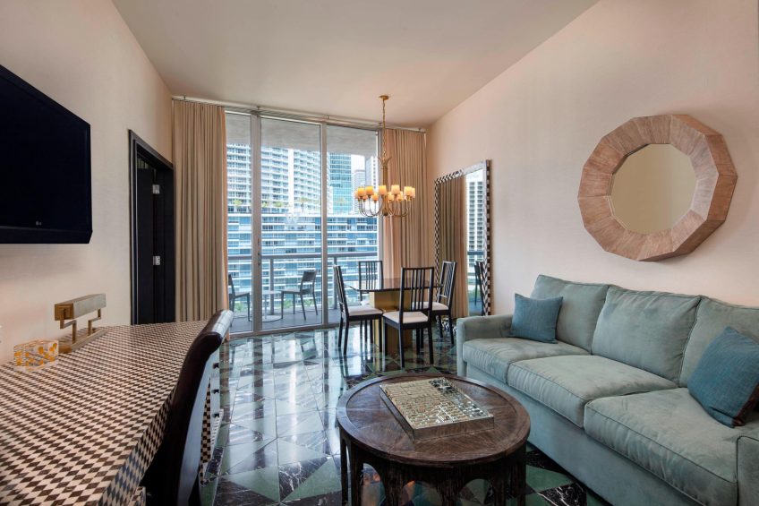 W Miami Hotel - Miami, FL, USA - Marvelous Suite Dining Area
